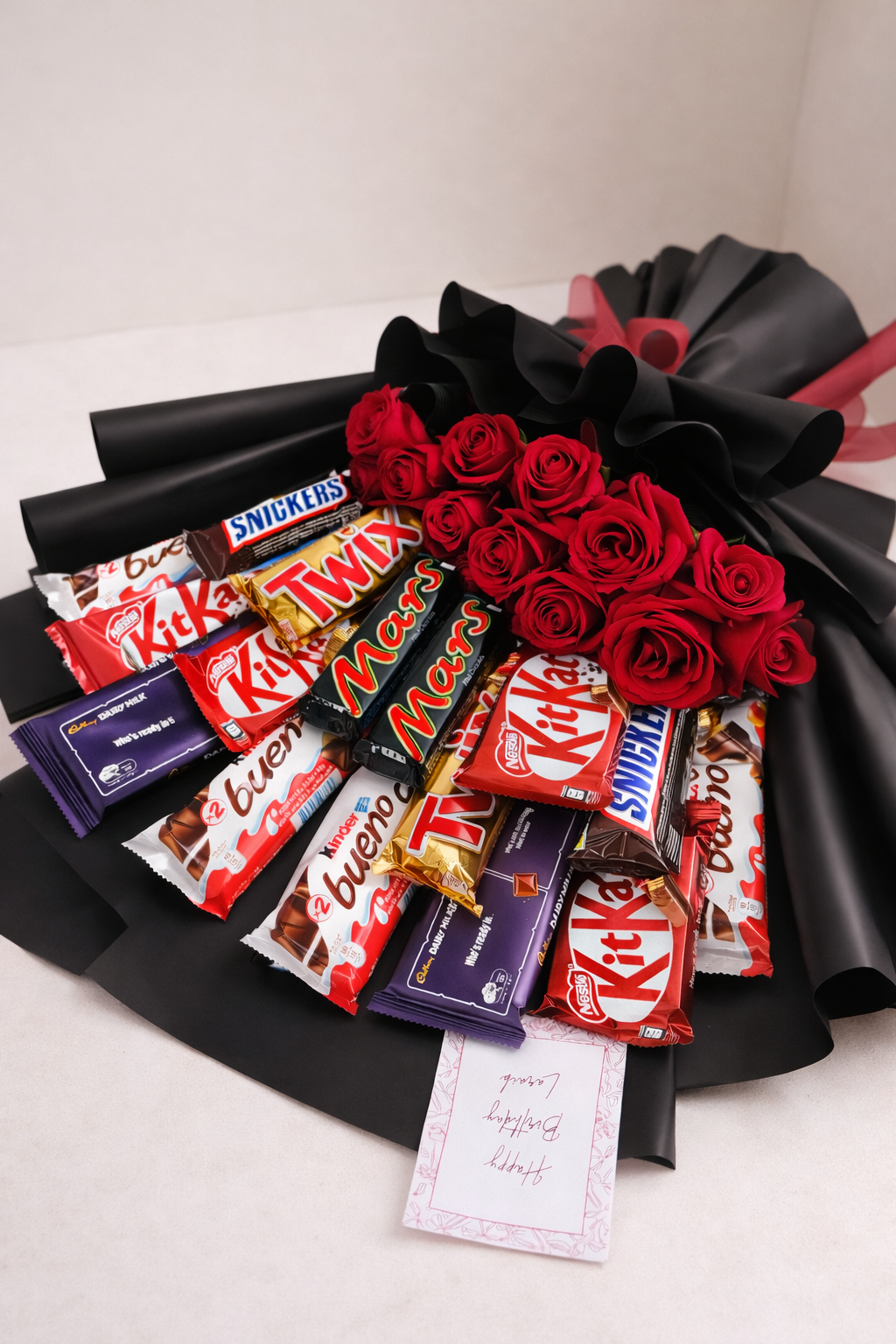 Be Mine Chocolate Rose Bouquet