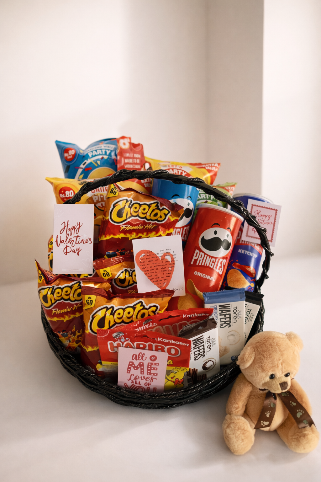 Crunch & Munch Love Basket