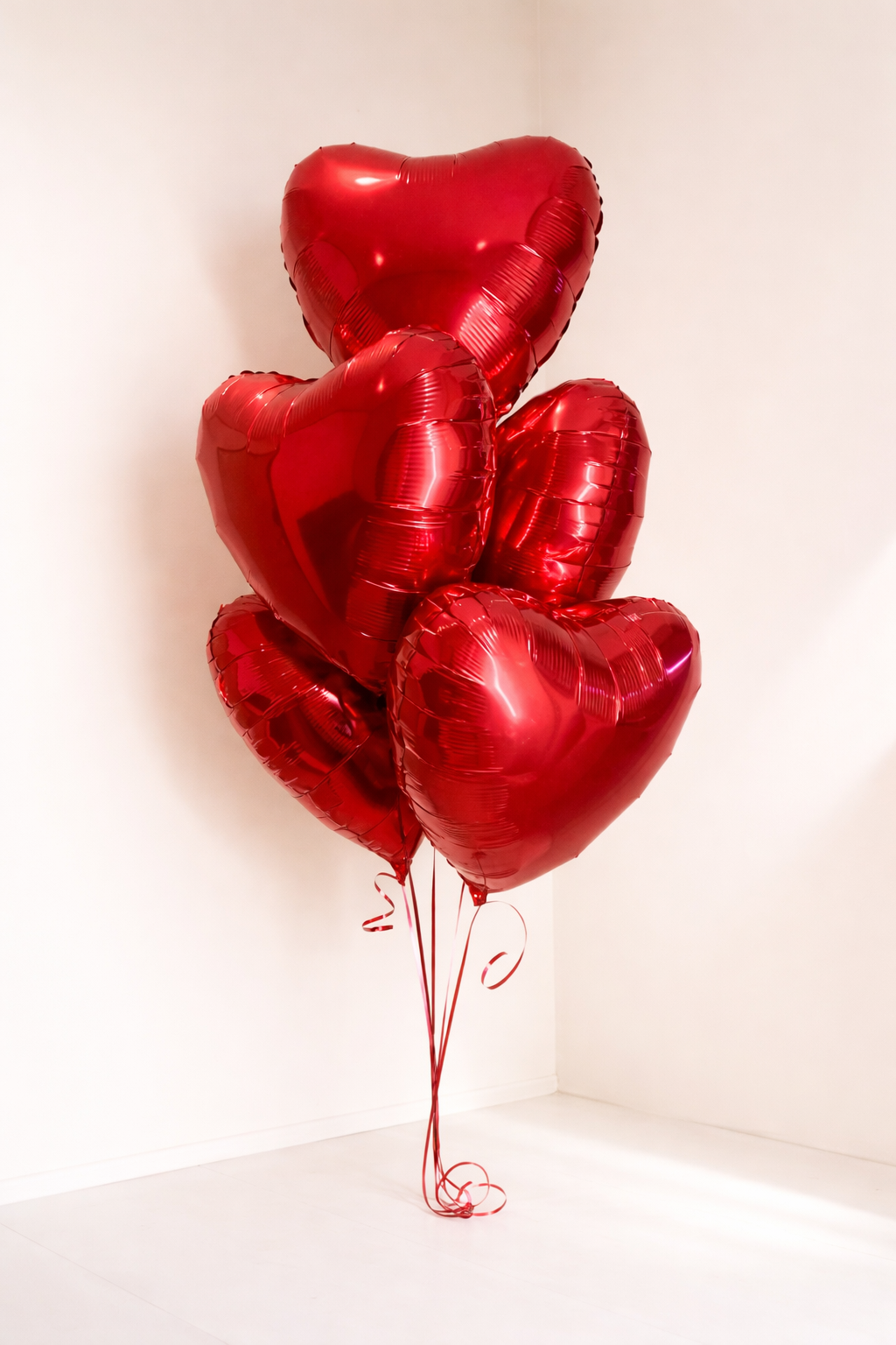 Scarlet Heart Foil Balloon Set