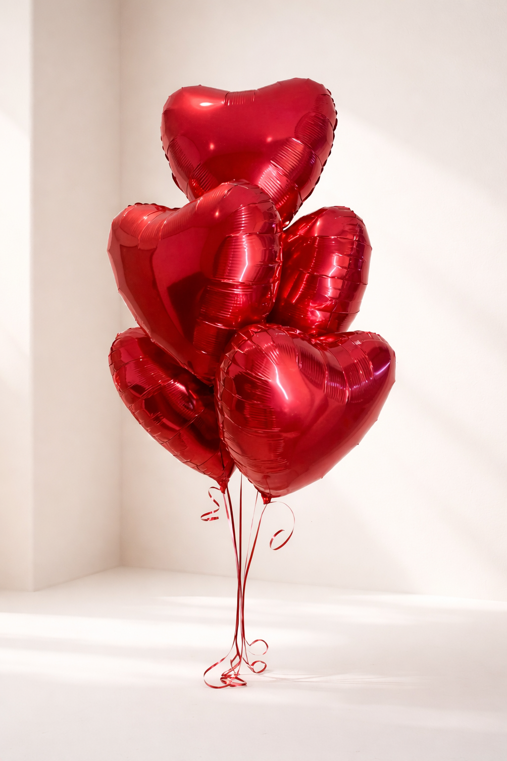 Scarlet Heart Foil Balloon Set