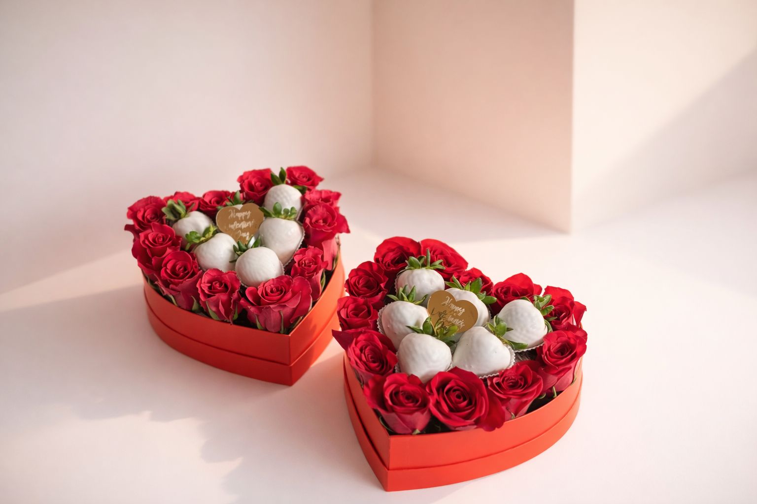 Sweetheart Rose & Strawberry Indulgence Box