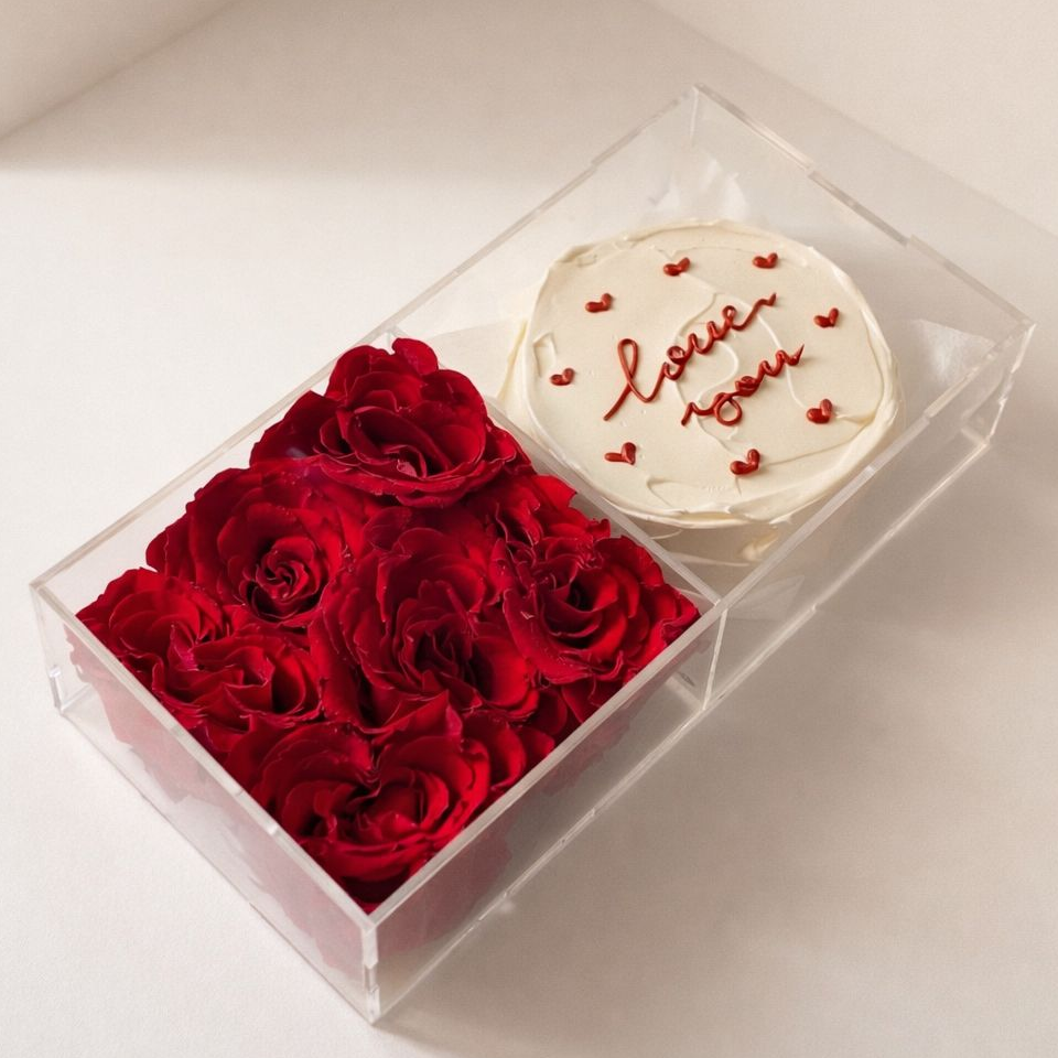 Half & Heart Valentine Platter